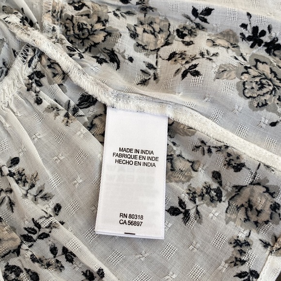 2/$25 Lucky Brand ladies blouse with peplum. Size XS. 100% modal fabric. - Picture 6 of 10